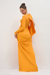 KIWA DRAPED DRESS