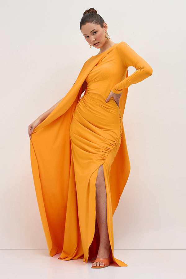 KIWA DRAPED DRESS