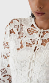 Cotton Cutwork Co-Ord Set