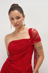 GRACE RHINE STONE GOWN