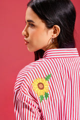 SUNFLOWER EMBROIDERED CO-ORD SET